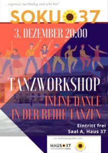 Workshop "Inline Dance - in der Reihe tanzen" @ Stadtteilzentrum Haus 037, Saal A